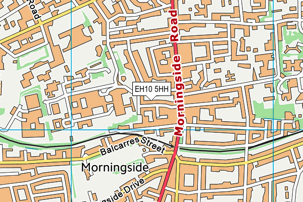 EH10 5HH map - OS VectorMap District (Ordnance Survey) EH10 5HH map - OS VectorMap District (Ordnance Survey)