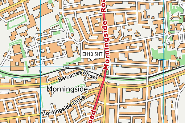 EH10 5HT map - OS VectorMap District (Ordnance Survey) EH10 5HT map - OS VectorMap District (Ordnance Survey)