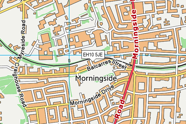 EH10 5JE map - OS VectorMap District (Ordnance Survey) EH10 5JE map - OS VectorMap District (Ordnance Survey)