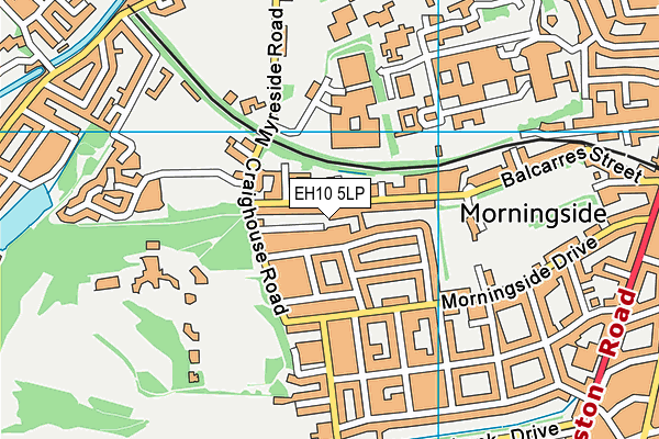 EH10 5LP map - OS VectorMap District (Ordnance Survey) EH10 5LP map - OS VectorMap District (Ordnance Survey)