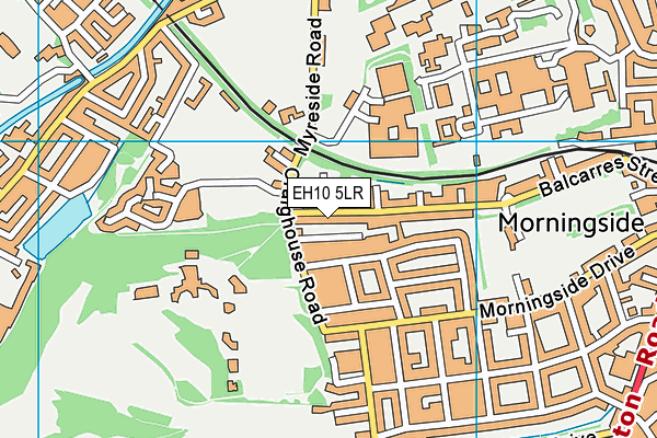 EH10 5LR map - OS VectorMap District (Ordnance Survey) EH10 5LR map - OS VectorMap District (Ordnance Survey)