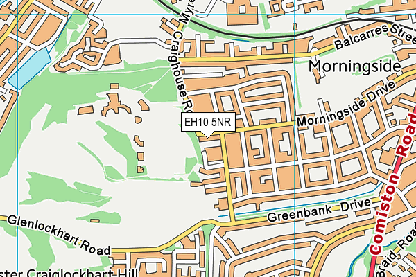 EH10 5NR map - OS VectorMap District (Ordnance Survey) EH10 5NR map - OS VectorMap District (Ordnance Survey)