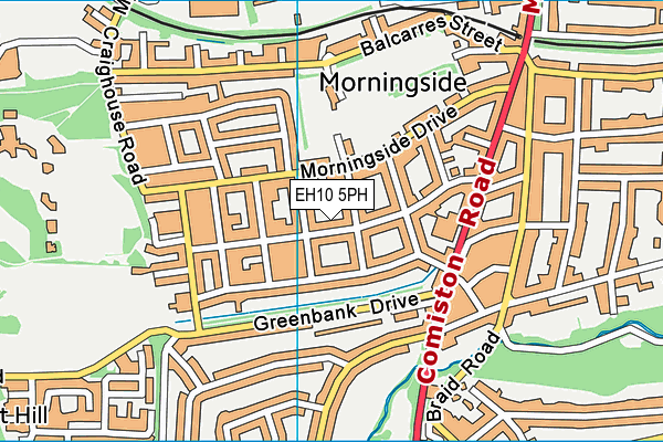 EH10 5PH map - OS VectorMap District (Ordnance Survey) EH10 5PH map - OS VectorMap District (Ordnance Survey)