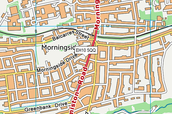 EH10 5QQ map - OS VectorMap District (Ordnance Survey) EH10 5QQ map - OS VectorMap District (Ordnance Survey)