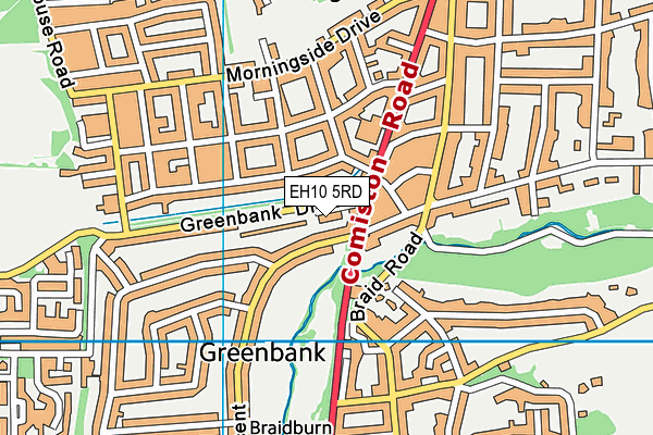 EH10 5RD map - OS VectorMap District (Ordnance Survey) EH10 5RD map - OS VectorMap District (Ordnance Survey)