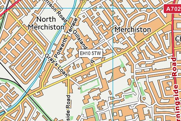 EH10 5TW map - OS VectorMap District (Ordnance Survey) EH10 5TW map - OS VectorMap District (Ordnance Survey)