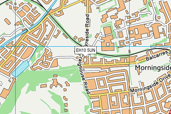 EH10 5UN map - OS VectorMap District (Ordnance Survey) EH10 5UN map - OS VectorMap District (Ordnance Survey)