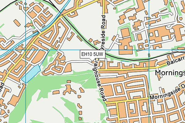 EH10 5UW map - OS VectorMap District (Ordnance Survey) EH10 5UW map - OS VectorMap District (Ordnance Survey)
