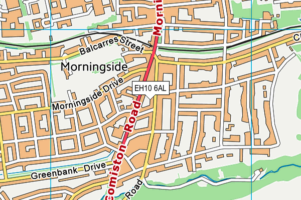 EH10 6AL map - OS VectorMap District (Ordnance Survey) EH10 6AL map - OS VectorMap District (Ordnance Survey)