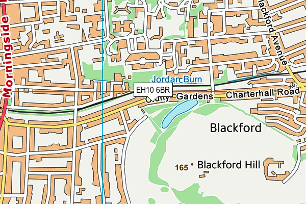 EH10 6BR map - OS VectorMap District (Ordnance Survey) EH10 6BR map - OS VectorMap District (Ordnance Survey)