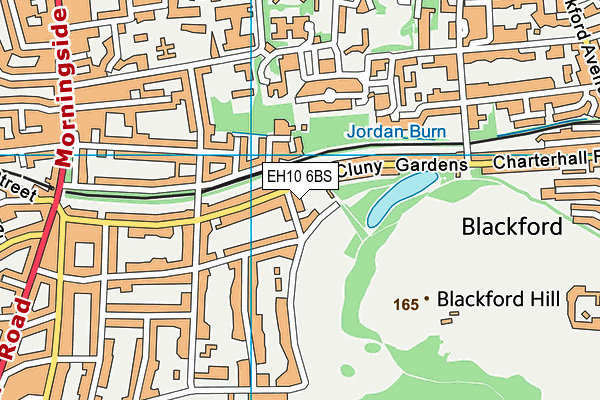 EH10 6BS map - OS VectorMap District (Ordnance Survey) EH10 6BS map - OS VectorMap District (Ordnance Survey)