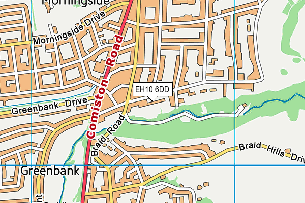 EH10 6DD map - OS VectorMap District (Ordnance Survey) EH10 6DD map - OS VectorMap District (Ordnance Survey)