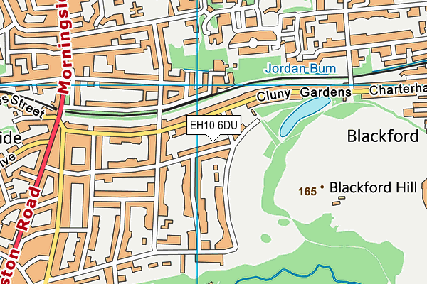 EH10 6DU map - OS VectorMap District (Ordnance Survey) EH10 6DU map - OS VectorMap District (Ordnance Survey)
