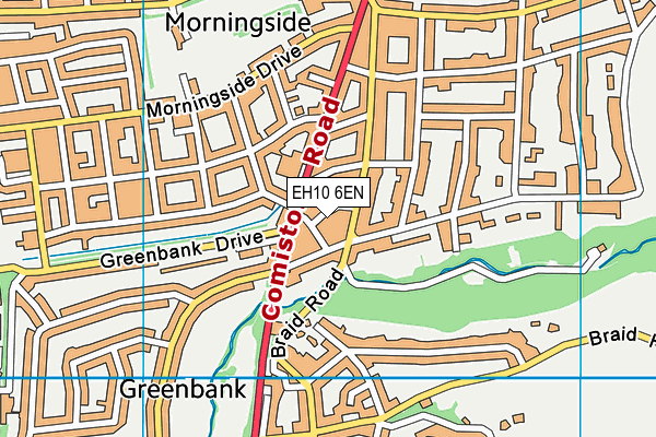 EH10 6EN map - OS VectorMap District (Ordnance Survey) EH10 6EN map - OS VectorMap District (Ordnance Survey)
