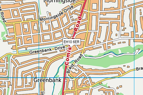 EH10 6ER map - OS VectorMap District (Ordnance Survey) EH10 6ER map - OS VectorMap District (Ordnance Survey)