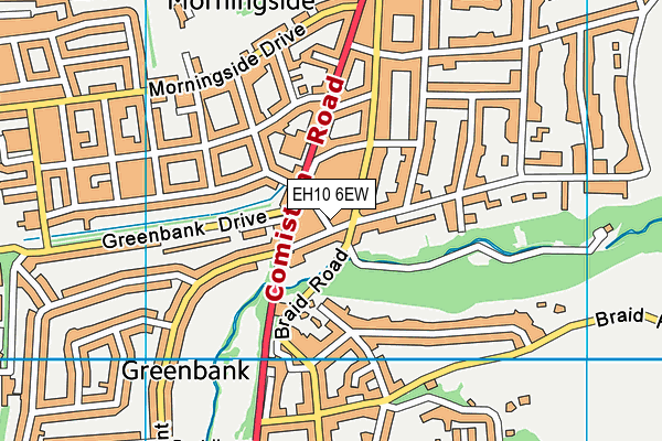 EH10 6EW map - OS VectorMap District (Ordnance Survey) EH10 6EW map - OS VectorMap District (Ordnance Survey)