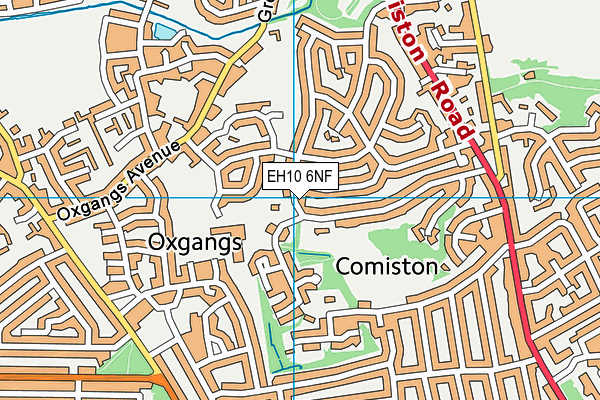 EH10 6NF map - OS VectorMap District (Ordnance Survey) EH10 6NF map - OS VectorMap District (Ordnance Survey)