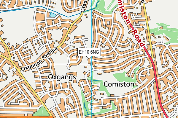 EH10 6NG map - OS VectorMap District (Ordnance Survey) EH10 6NG map - OS VectorMap District (Ordnance Survey)