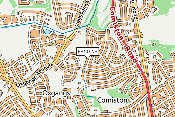 EH10 6NH map - OS VectorMap District (Ordnance Survey) EH10 6NH map - OS VectorMap District (Ordnance Survey)