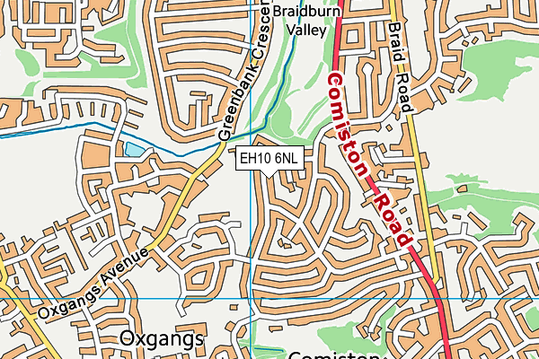 EH10 6NL map - OS VectorMap District (Ordnance Survey) EH10 6NL map - OS VectorMap District (Ordnance Survey)