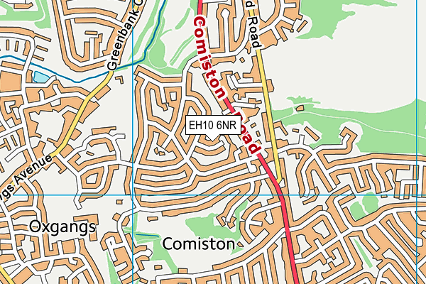 EH10 6NR map - OS VectorMap District (Ordnance Survey) EH10 6NR map - OS VectorMap District (Ordnance Survey)