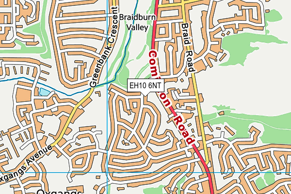 EH10 6NT map - OS VectorMap District (Ordnance Survey) EH10 6NT map - OS VectorMap District (Ordnance Survey)