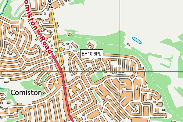 EH10 6PL map - OS VectorMap District (Ordnance Survey) EH10 6PL map - OS VectorMap District (Ordnance Survey)