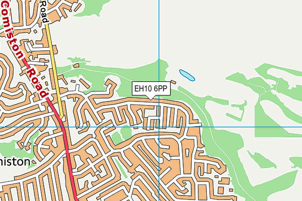 EH10 6PP map - OS VectorMap District (Ordnance Survey) EH10 6PP map - OS VectorMap District (Ordnance Survey)