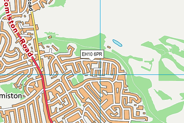 EH10 6PR map - OS VectorMap District (Ordnance Survey) EH10 6PR map - OS VectorMap District (Ordnance Survey)