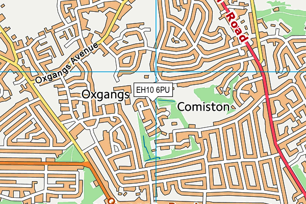 EH10 6PU map - OS VectorMap District (Ordnance Survey) EH10 6PU map - OS VectorMap District (Ordnance Survey)