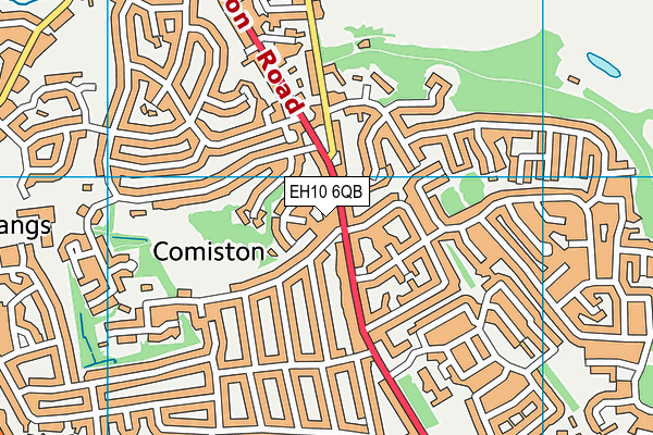 EH10 6QB map - OS VectorMap District (Ordnance Survey) EH10 6QB map - OS VectorMap District (Ordnance Survey)