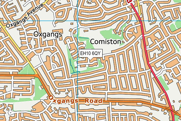 EH10 6QY map - OS VectorMap District (Ordnance Survey) EH10 6QY map - OS VectorMap District (Ordnance Survey)