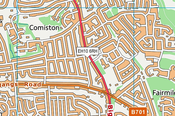 EH10 6RH map - OS VectorMap District (Ordnance Survey) EH10 6RH map - OS VectorMap District (Ordnance Survey)