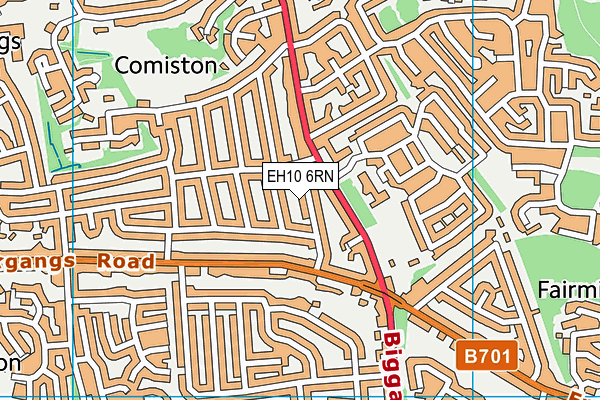 EH10 6RN map - OS VectorMap District (Ordnance Survey) EH10 6RN map - OS VectorMap District (Ordnance Survey)