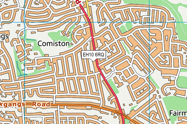 EH10 6RQ map - OS VectorMap District (Ordnance Survey) EH10 6RQ map - OS VectorMap District (Ordnance Survey)