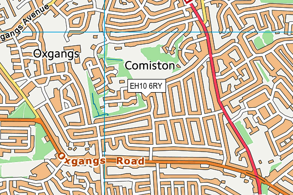 EH10 6RY map - OS VectorMap District (Ordnance Survey) EH10 6RY map - OS VectorMap District (Ordnance Survey)