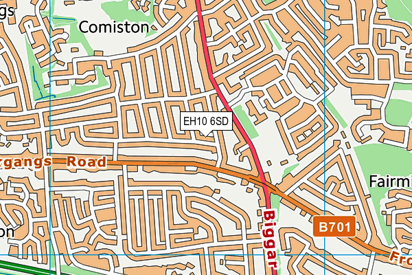 EH10 6SD map - OS VectorMap District (Ordnance Survey) EH10 6SD map - OS VectorMap District (Ordnance Survey)
