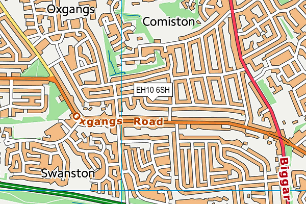 EH10 6SH map - OS VectorMap District (Ordnance Survey) EH10 6SH map - OS VectorMap District (Ordnance Survey)