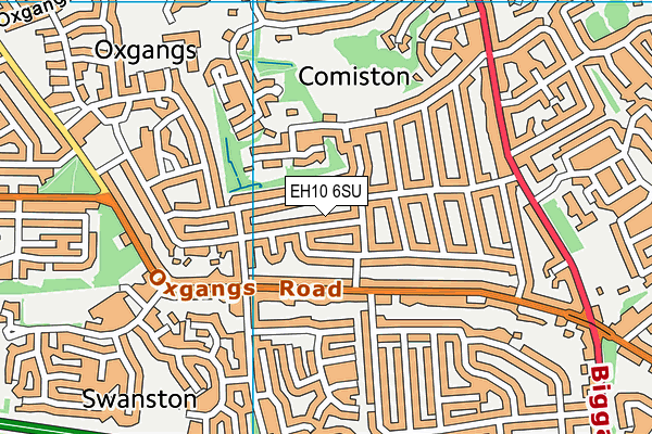 EH10 6SU map - OS VectorMap District (Ordnance Survey) EH10 6SU map - OS VectorMap District (Ordnance Survey)