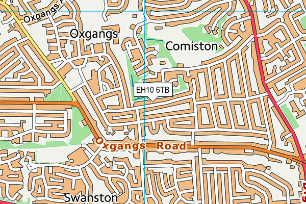 EH10 6TB map - OS VectorMap District (Ordnance Survey) EH10 6TB map - OS VectorMap District (Ordnance Survey)