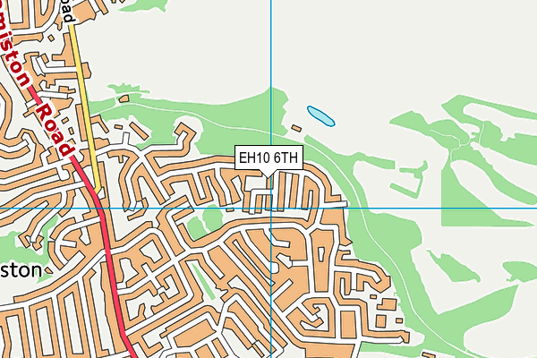 EH10 6TH map - OS VectorMap District (Ordnance Survey) EH10 6TH map - OS VectorMap District (Ordnance Survey)