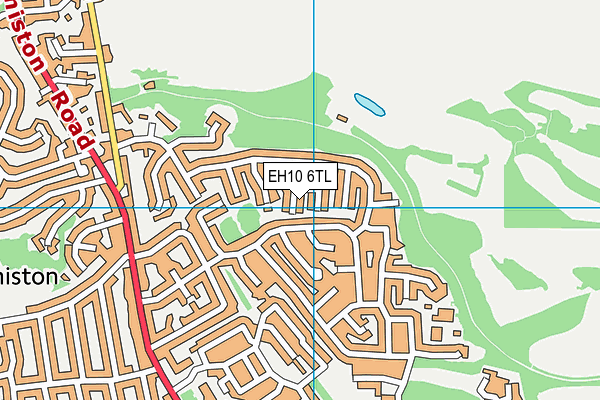 EH10 6TL map - OS VectorMap District (Ordnance Survey) EH10 6TL map - OS VectorMap District (Ordnance Survey)