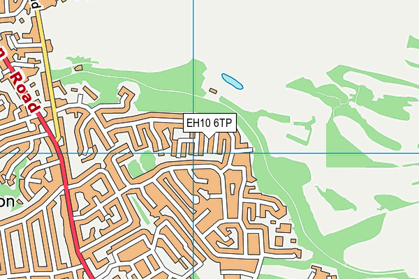 EH10 6TP map - OS VectorMap District (Ordnance Survey) EH10 6TP map - OS VectorMap District (Ordnance Survey)