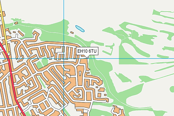 EH10 6TU map - OS VectorMap District (Ordnance Survey) EH10 6TU map - OS VectorMap District (Ordnance Survey)