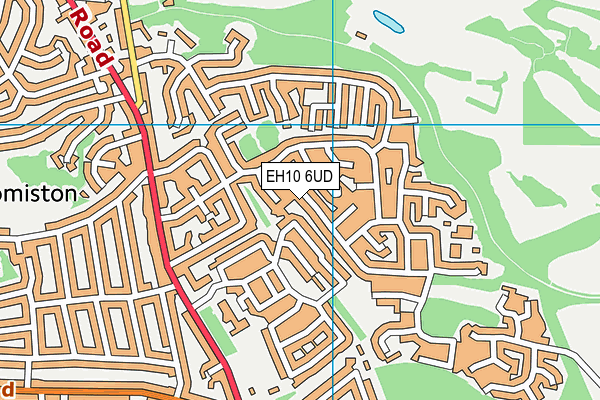 EH10 6UD map - OS VectorMap District (Ordnance Survey) EH10 6UD map - OS VectorMap District (Ordnance Survey)