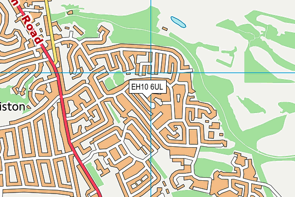 EH10 6UL map - OS VectorMap District (Ordnance Survey) EH10 6UL map - OS VectorMap District (Ordnance Survey)