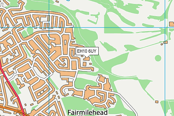 EH10 6UY map - OS VectorMap District (Ordnance Survey) EH10 6UY map - OS VectorMap District (Ordnance Survey)