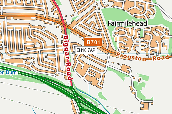 EH10 7AP map - OS VectorMap District (Ordnance Survey) EH10 7AP map - OS VectorMap District (Ordnance Survey)