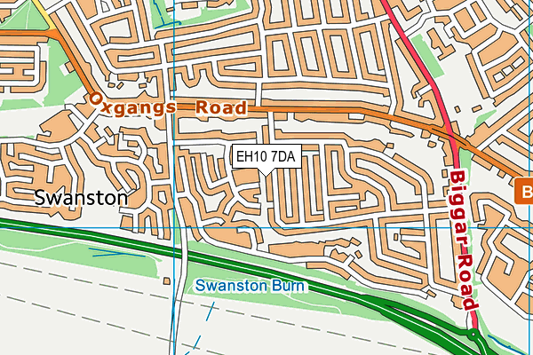 EH10 7DA map - OS VectorMap District (Ordnance Survey) EH10 7DA map - OS VectorMap District (Ordnance Survey)