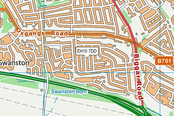 EH10 7DD map - OS VectorMap District (Ordnance Survey) EH10 7DD map - OS VectorMap District (Ordnance Survey)